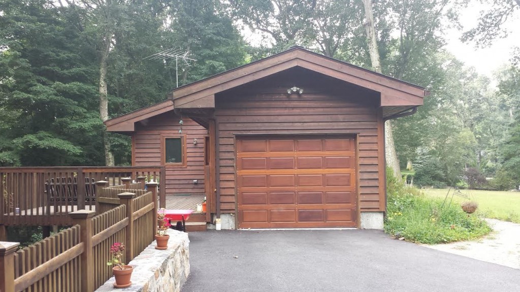 staining cedar siding in NY