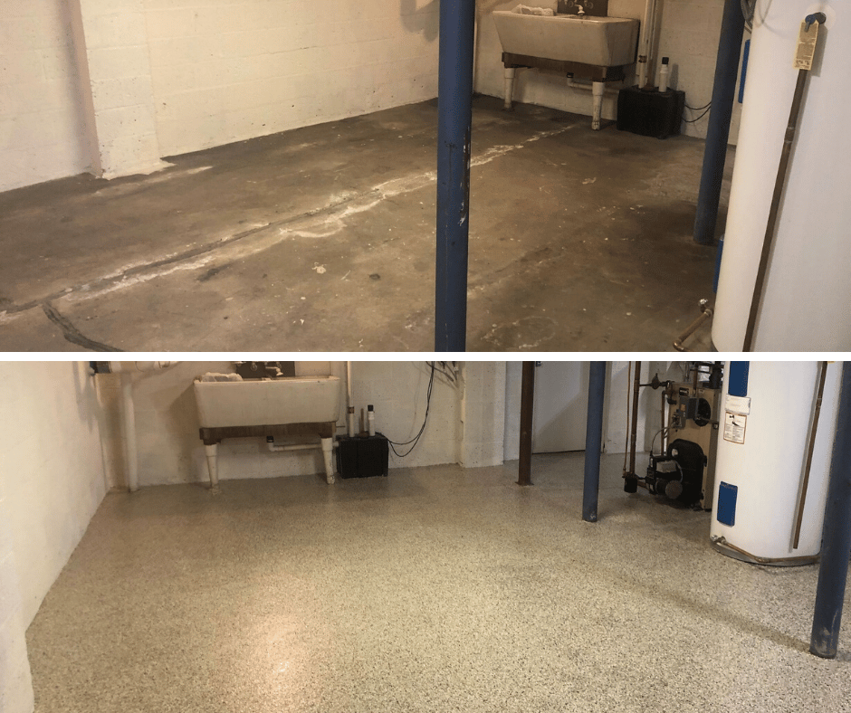 basement floor coating